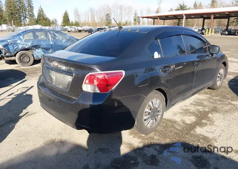 2013 Subaru Impreza 2.0I из США, поврежденный, VIN JF1GJAA64DH008992